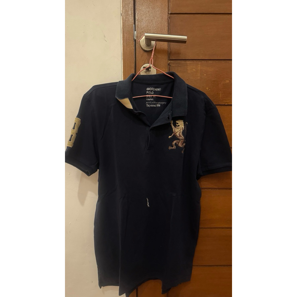 Preloved Polo giordano Navy Original