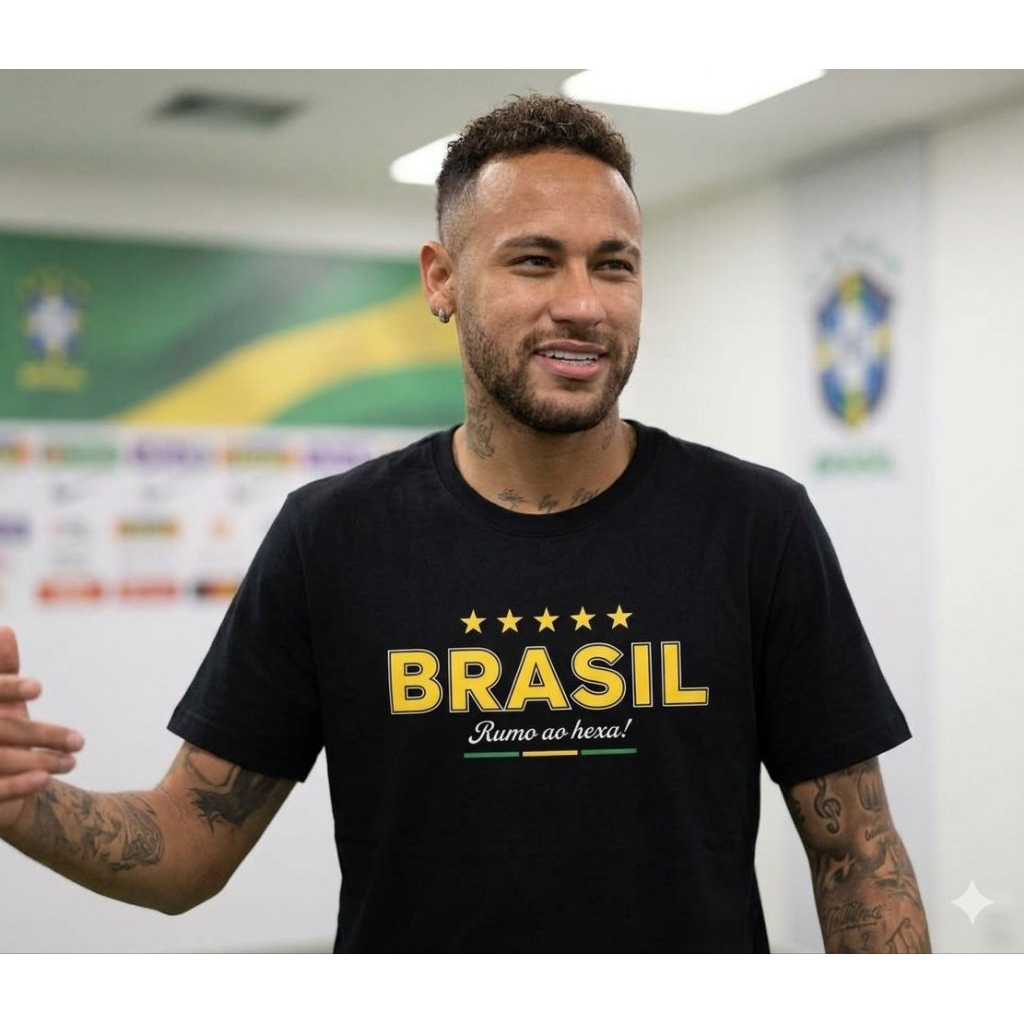 Kaos Piala Dunia Brasil Baju Piala Dunia Brasil 2026 Combed 24s Sablon Premium