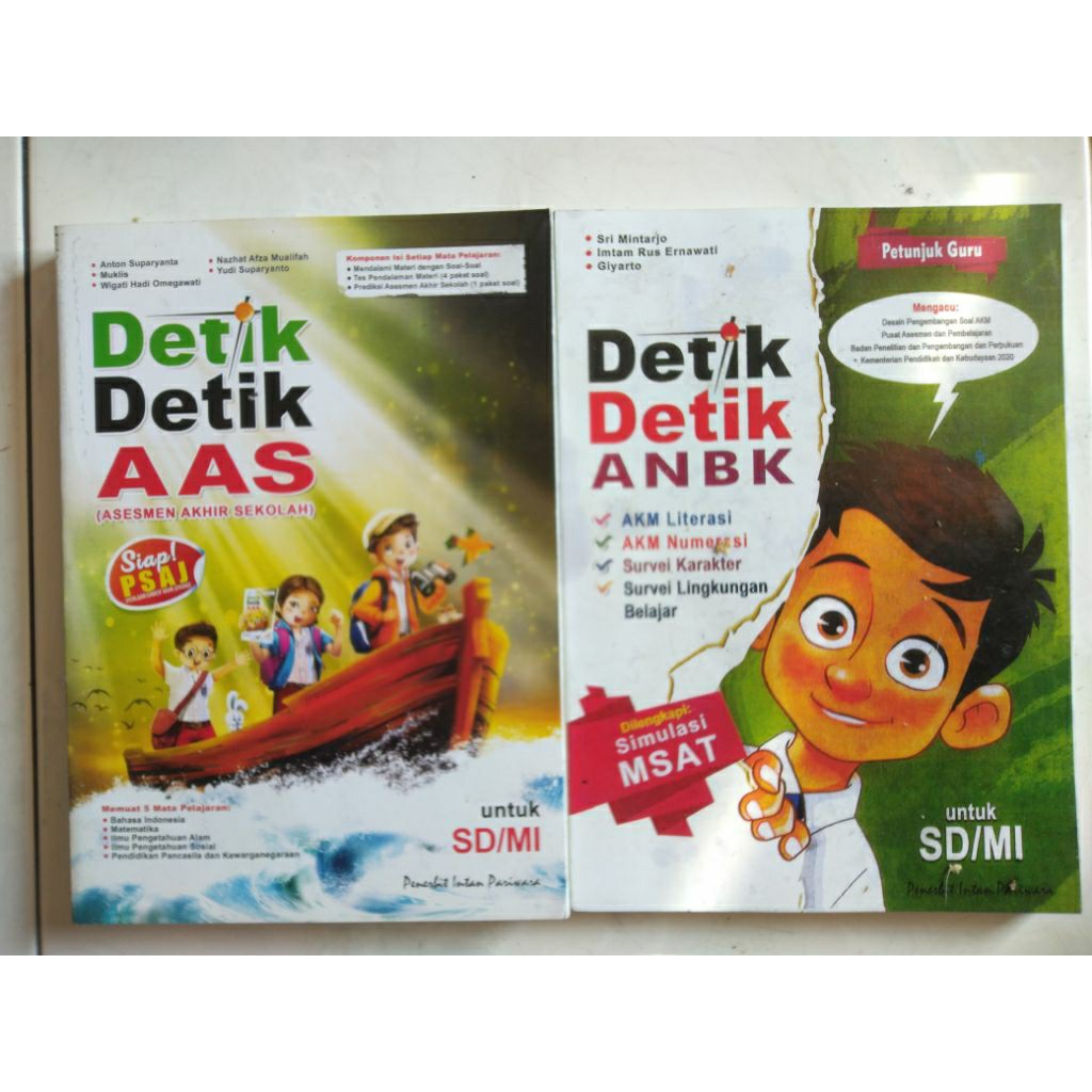 detik detik anbk untuk sd/mi petunjuk guru & detik detik Aas untuk sd/mi