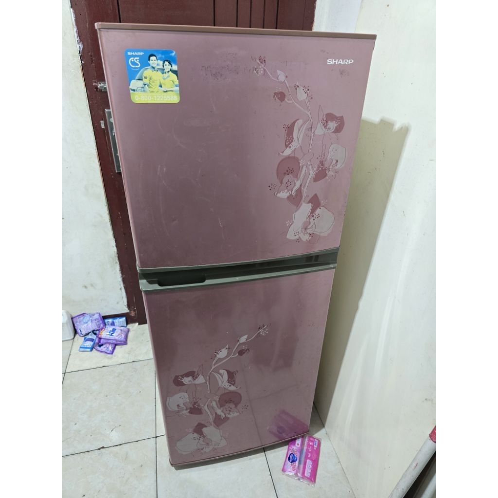 kulkas 2 pintu sharp