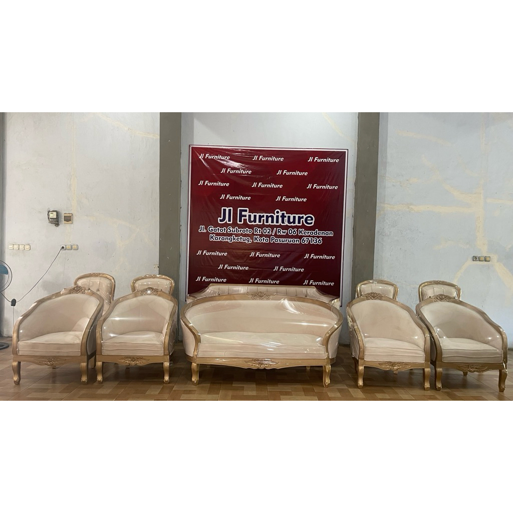 SOFA PELAMINAN/KURSI MANTEN MINIMALIS MODERN.