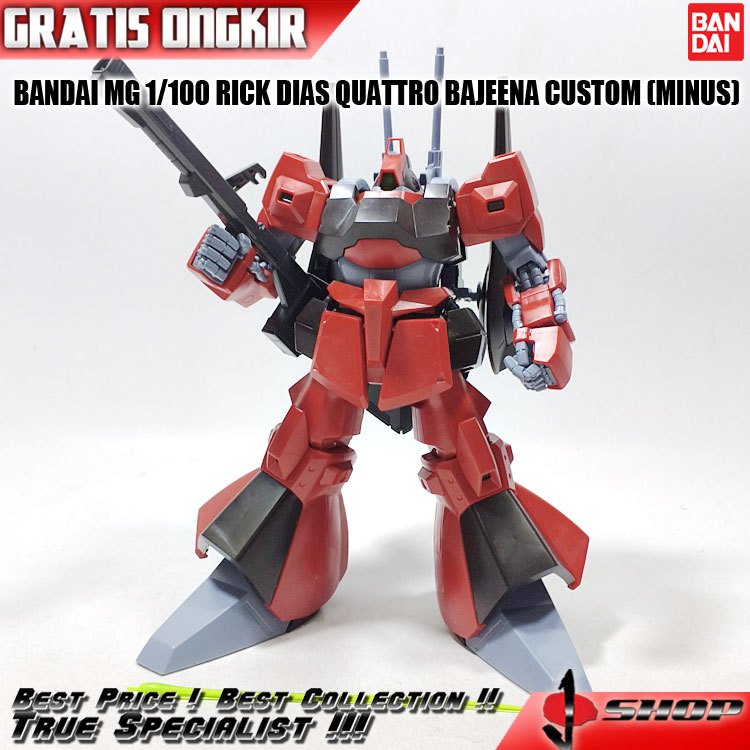 BANDAI MG 1/100 RICK DIAS QUATTRO BAJEENA CUSTOM (MINUS) MG2399