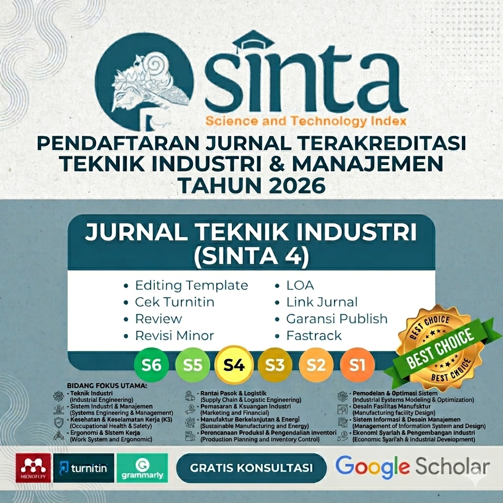 PUBLIKASI JURNAL TEKNIK | AKREDITASI SINTA 4