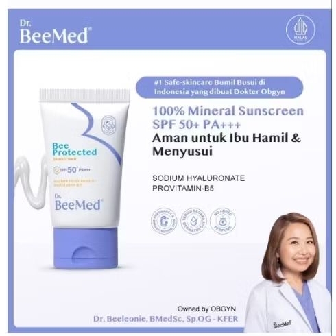 Dr. BeeMed Bee Protected Sunscreen bumil busui