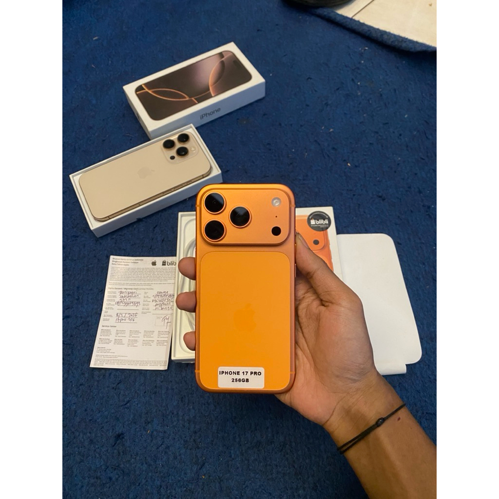 iphone 17 pro 256gb ibox fullset original free adaptor