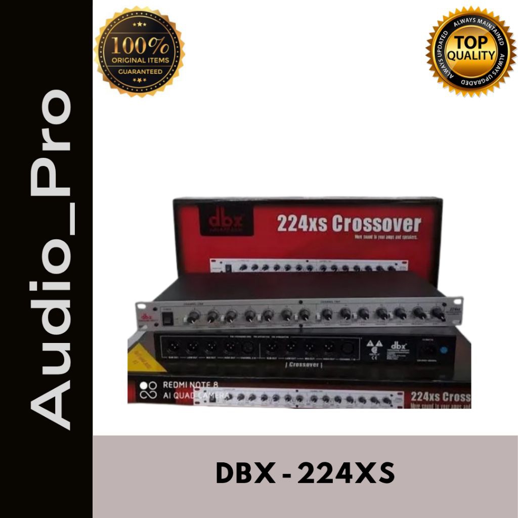 Crossover DBX 224XS DBX Crossover 224 XS Crossover DBX-224xs