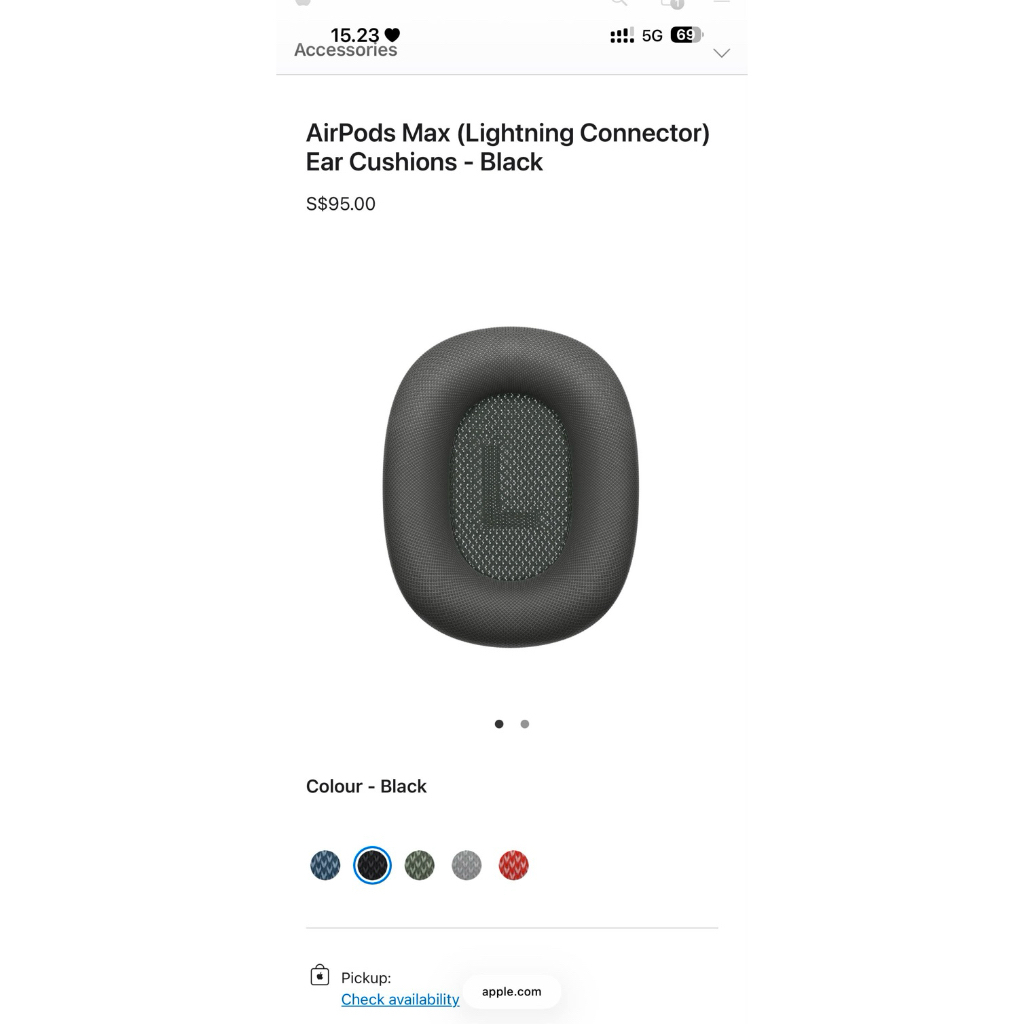airpod max ear cushion