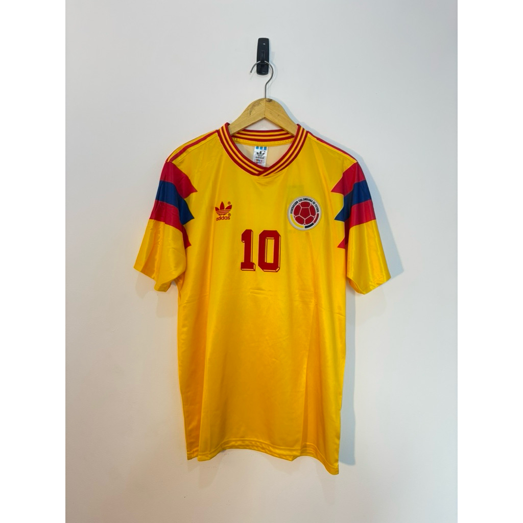 Jersey Colombia Home 1990 Valderrama 10 – Size L