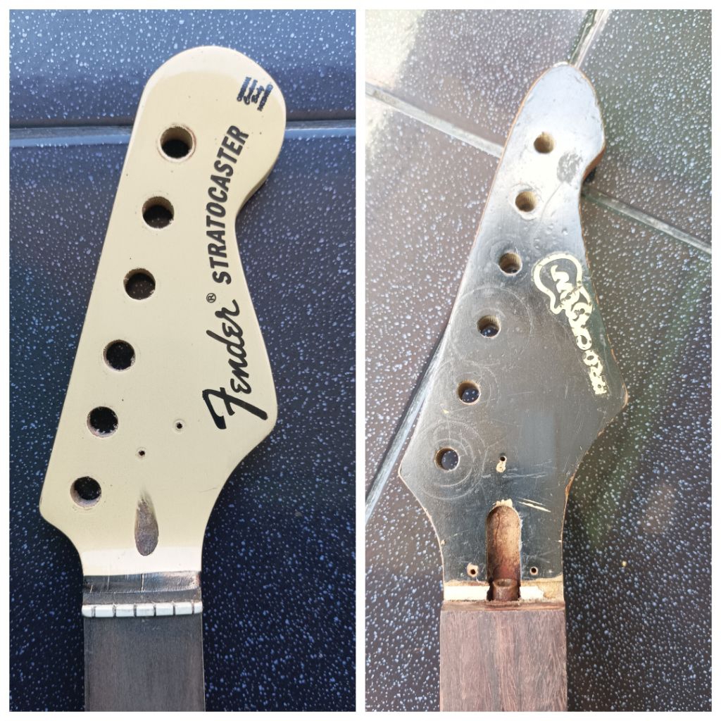 BORONGAN  2 pcs neck gitar listrik, apa adanya