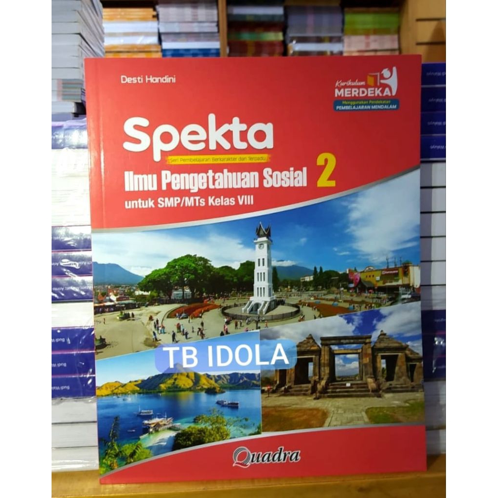 Buku Spekta IPS Kelas 8 SMP Kurikulum Merdeka Quadra