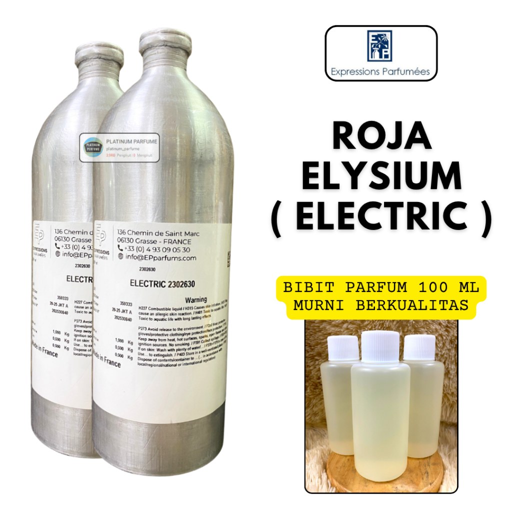 Bibit Parfum Cwo ROJA ELYSIUM ( ELECTRIC ) Repack 100 ML SUPER ECPRESSIONS EP