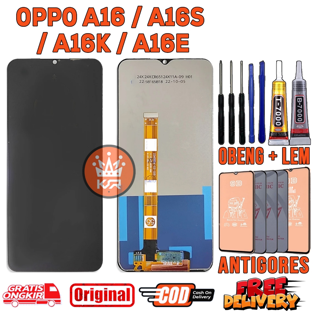 Lcd Touchcsreen Oppo A16 / A16s / A16k / A16e ORI OEM Quality Lcd Touchscreen Fullset