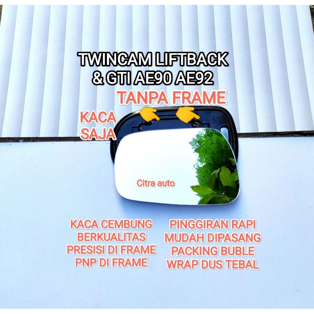 Cermin Spion Corolla Twincam Ae90 Ae91 Ae92 Liftback Gti