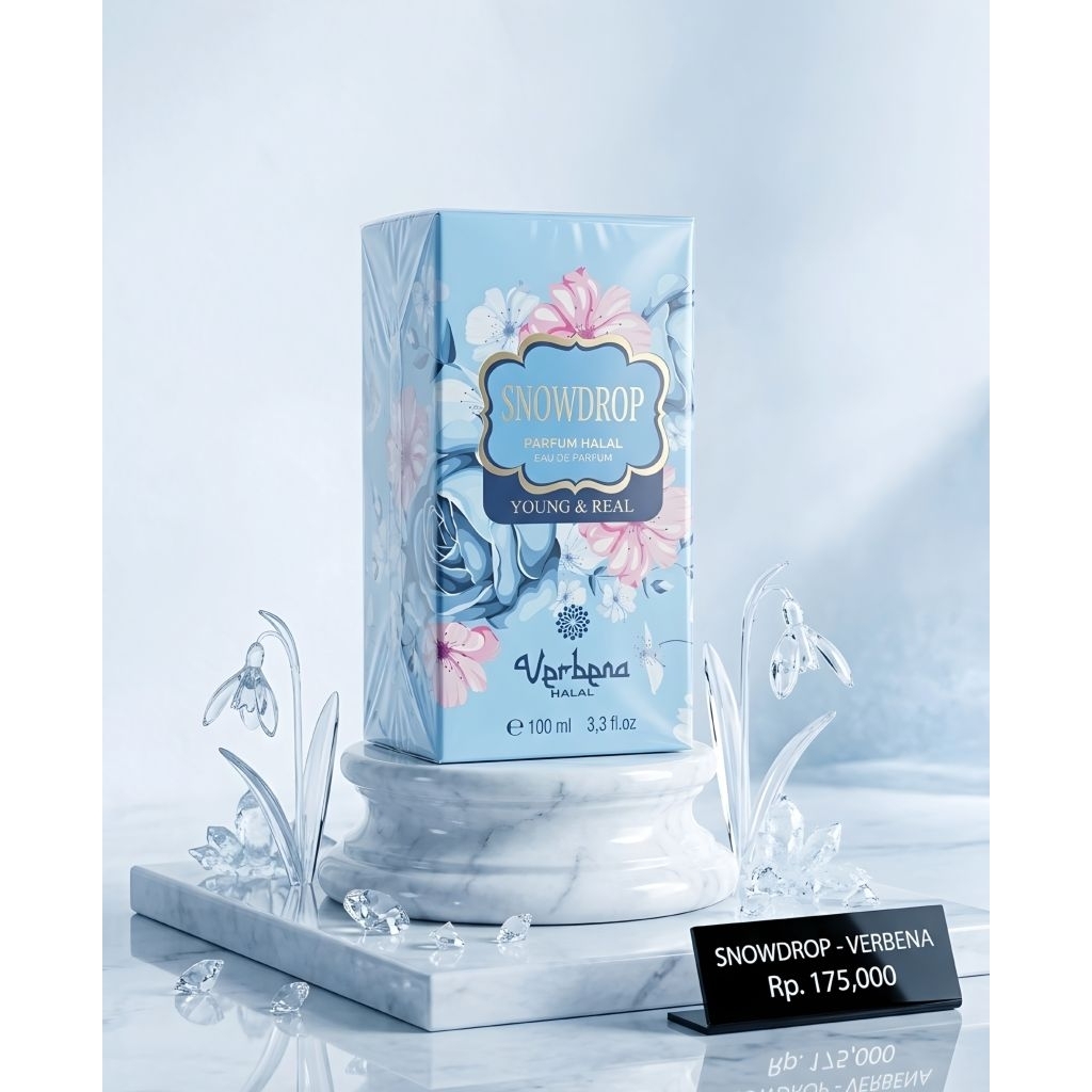 Snowdrop Verbena Halal EDP Parfum White Floral Bersih Wanita Halal