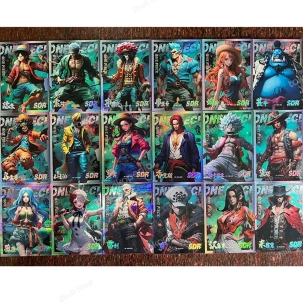 KARTU SDR ONEPIECE CCG KABAGO 4 FULLSET (SDR01-SDR18)