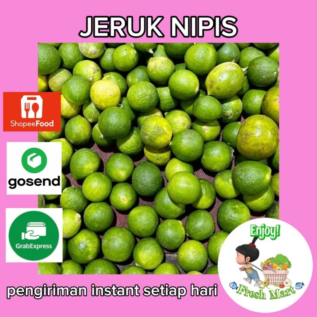 jeruk nipis/limau 250gr fresh