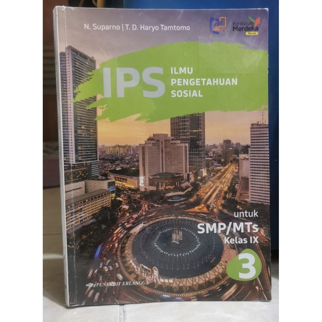 buku IPS 3 SMP Erlangga