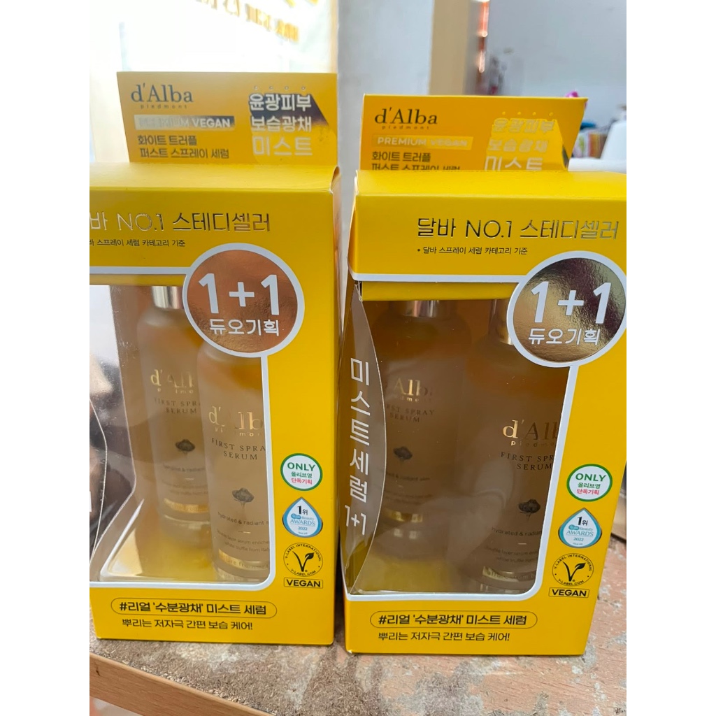 D’alba first spray serum isi 2 pcs