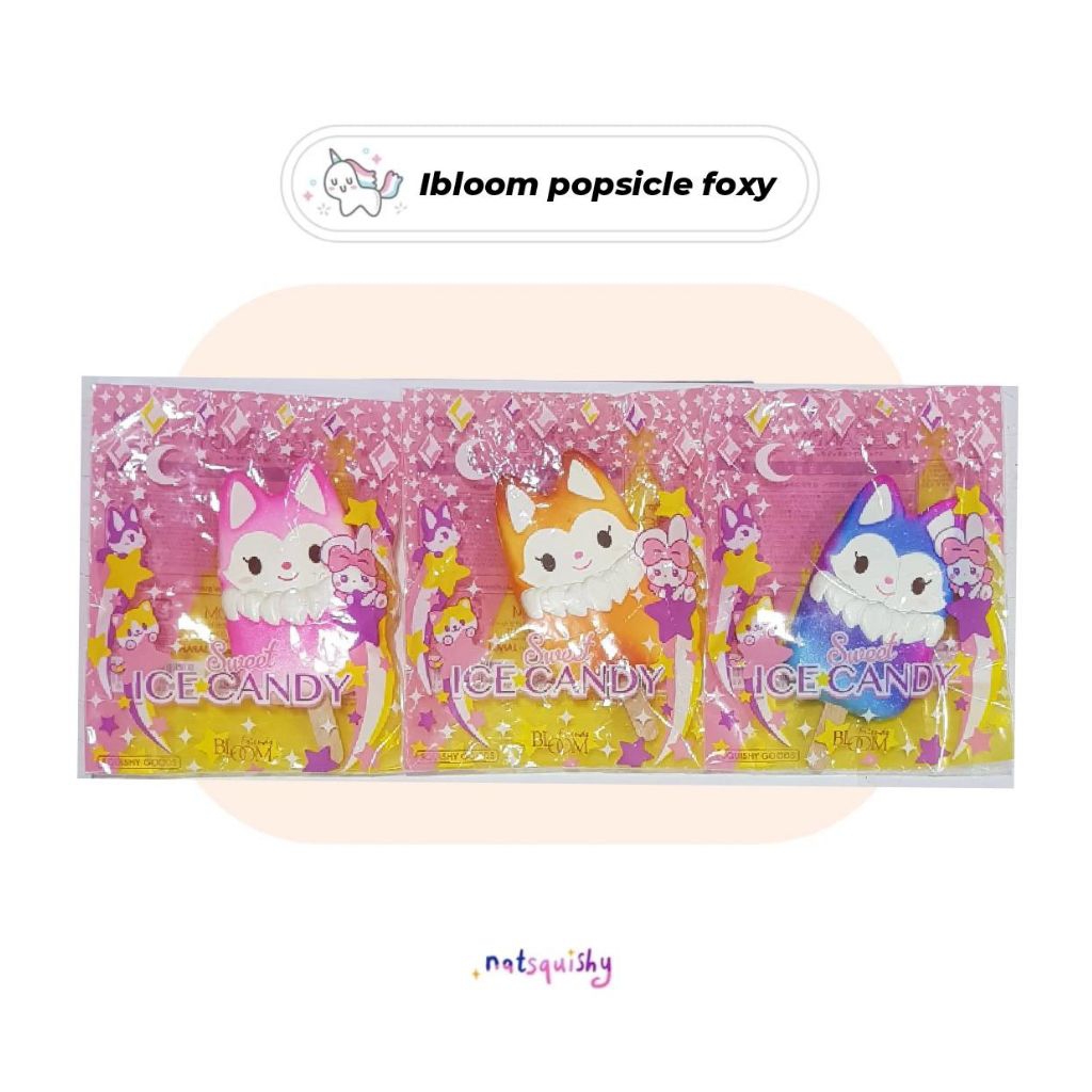 Natsquishy - Squishy ibloom popsicle foxy