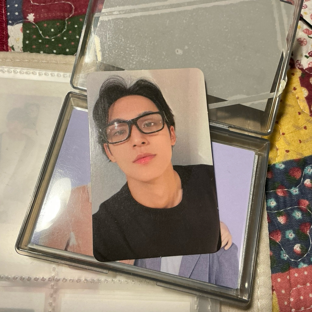 Official Seventeen Photocard Mingyu face the sun fts yizhiyu yzy fansign fs F
