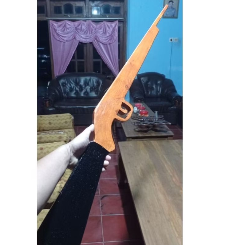 senapan kayu mainan senapan laras panjang senapan kayu senapan kayu latihan senapan laras panjang ka