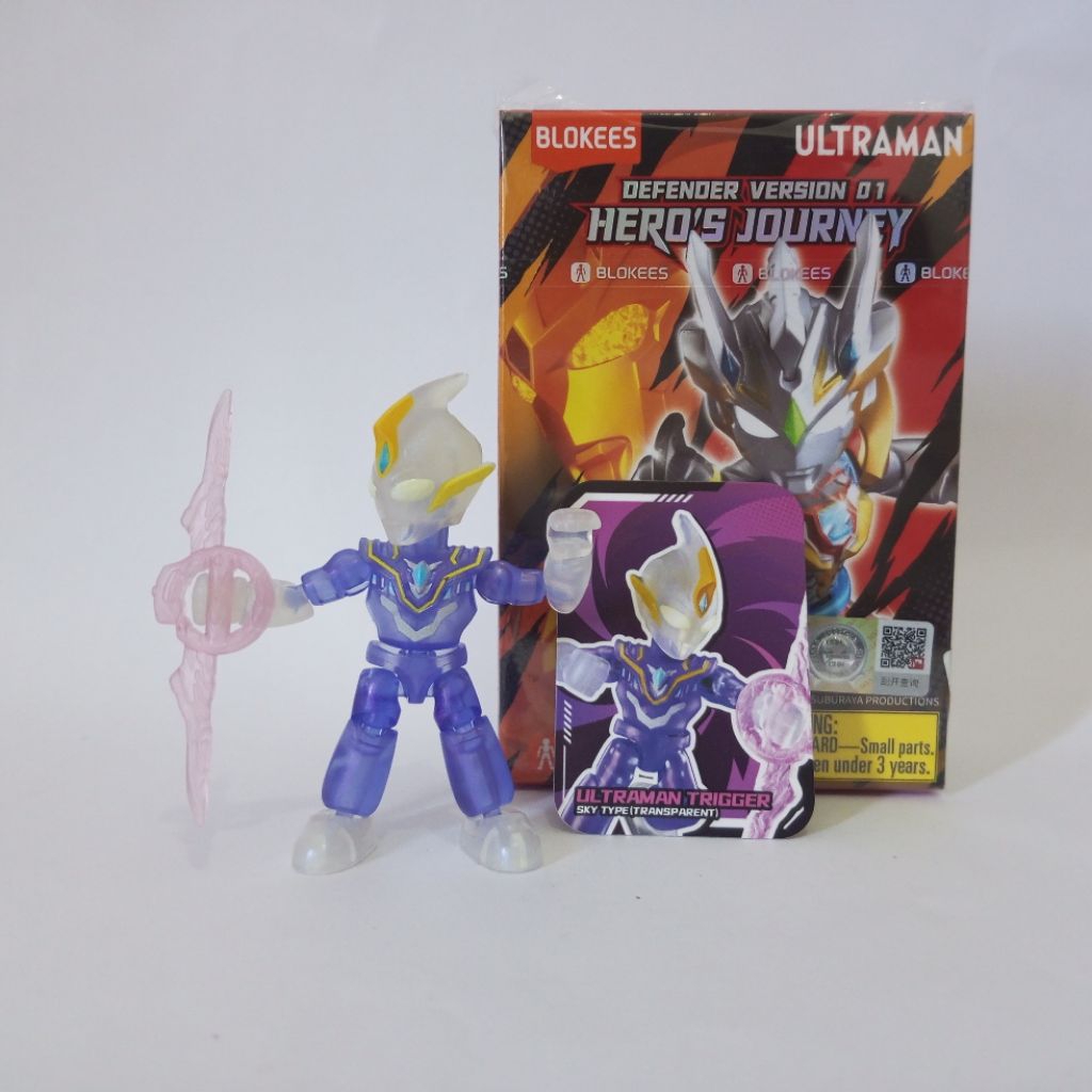 BLOKEES ULTRAMAN DV ULTRAMAN TRIGGER TRANSPARANT