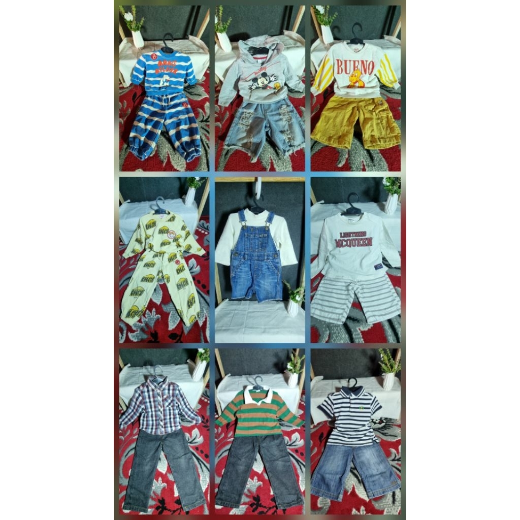 set jalan anak BEBEDEPINO BABY GAP BLUEDOG FOX ROTOTO BEBE DLL