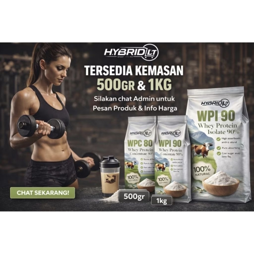 WPC 80 USA whey concentrate protein murni