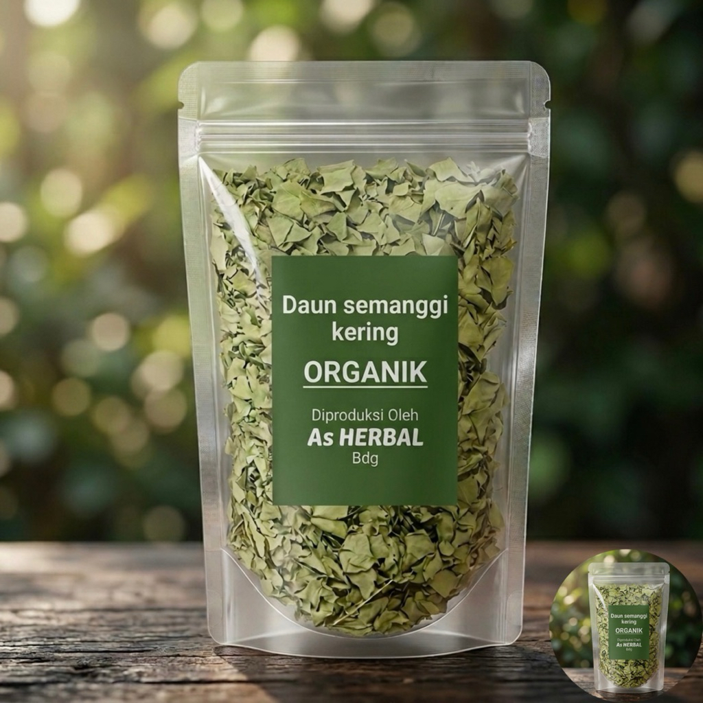 Daun semanggi kering Natural Murni daun-az