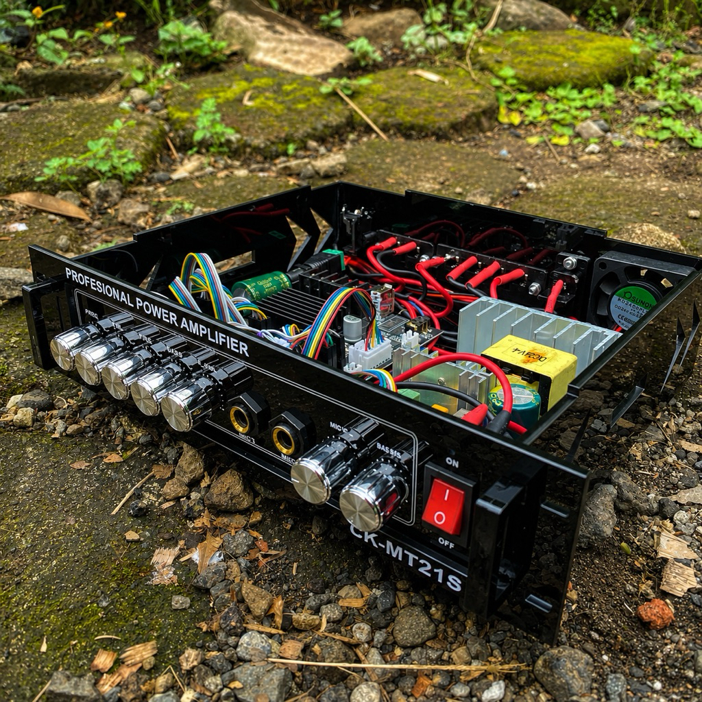 POWER AMPLIFIER CLAS D ZKMT21S SIAP KARAOKE