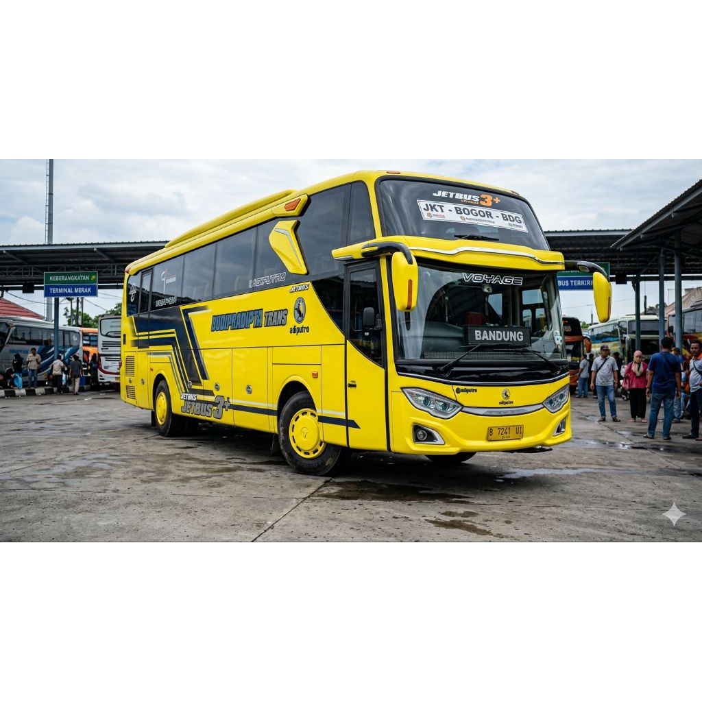 PROMO Well Dop Adiputro Ring 20 Fiberglass Kuning GLOSSY untuk Bus & Truk

