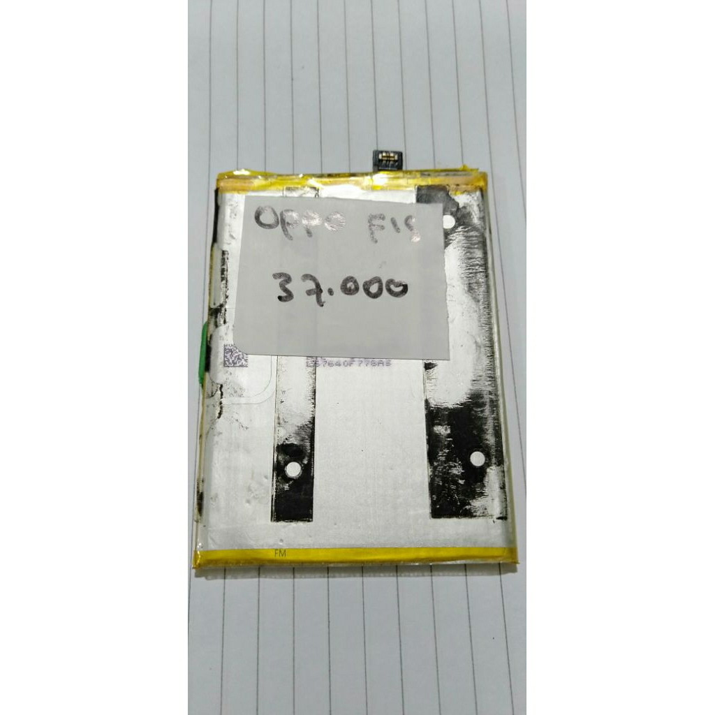 baterai Oppo f1s original cabutan