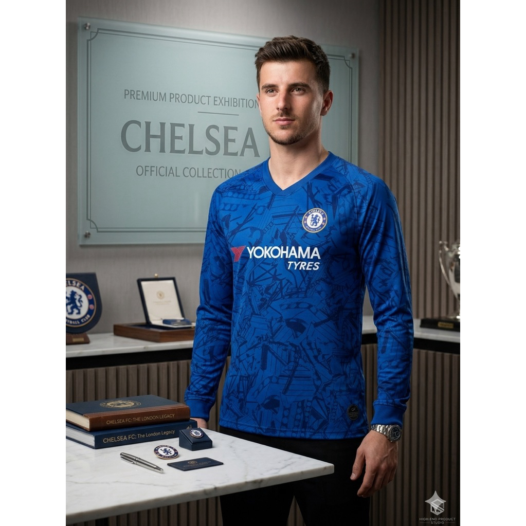 BANTU(NWTA)> Chelsea Full Print Jersey by Friends of Soccer Original - Blue (Outfit/Pakaian)|Prelove