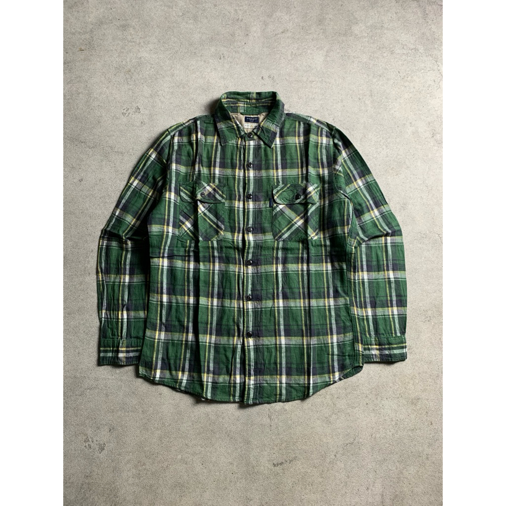 Back Number Japan Double Pocket Flannel Shirt
