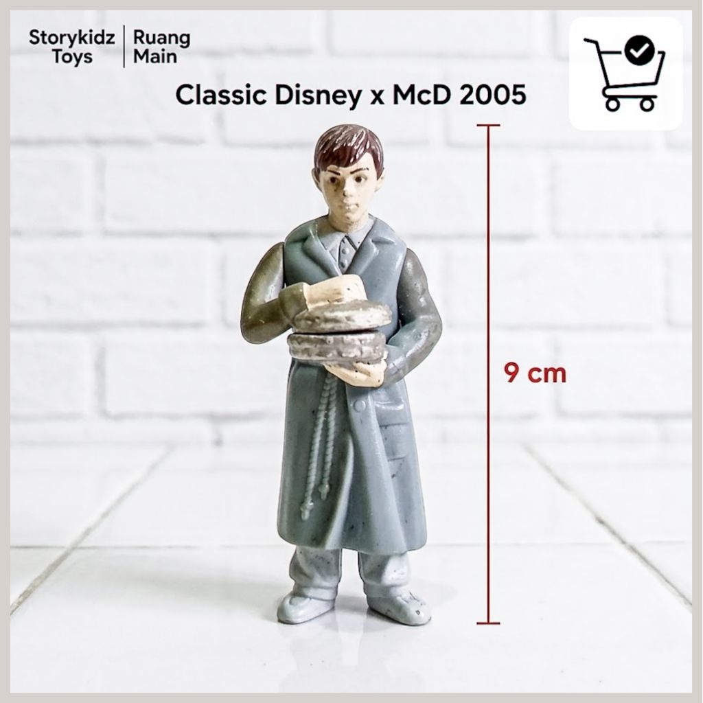 McDonalds Happy Meal 2005 Classic Disney Narnia Edmund Pevensie Figure Vintage McD Rare Koleksi Jadu
