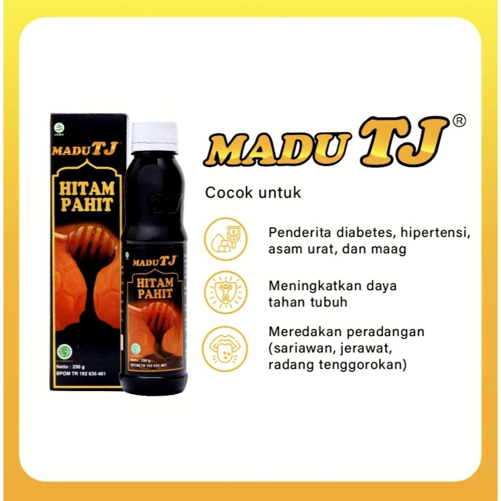 Madu Hitam Pahit TJ