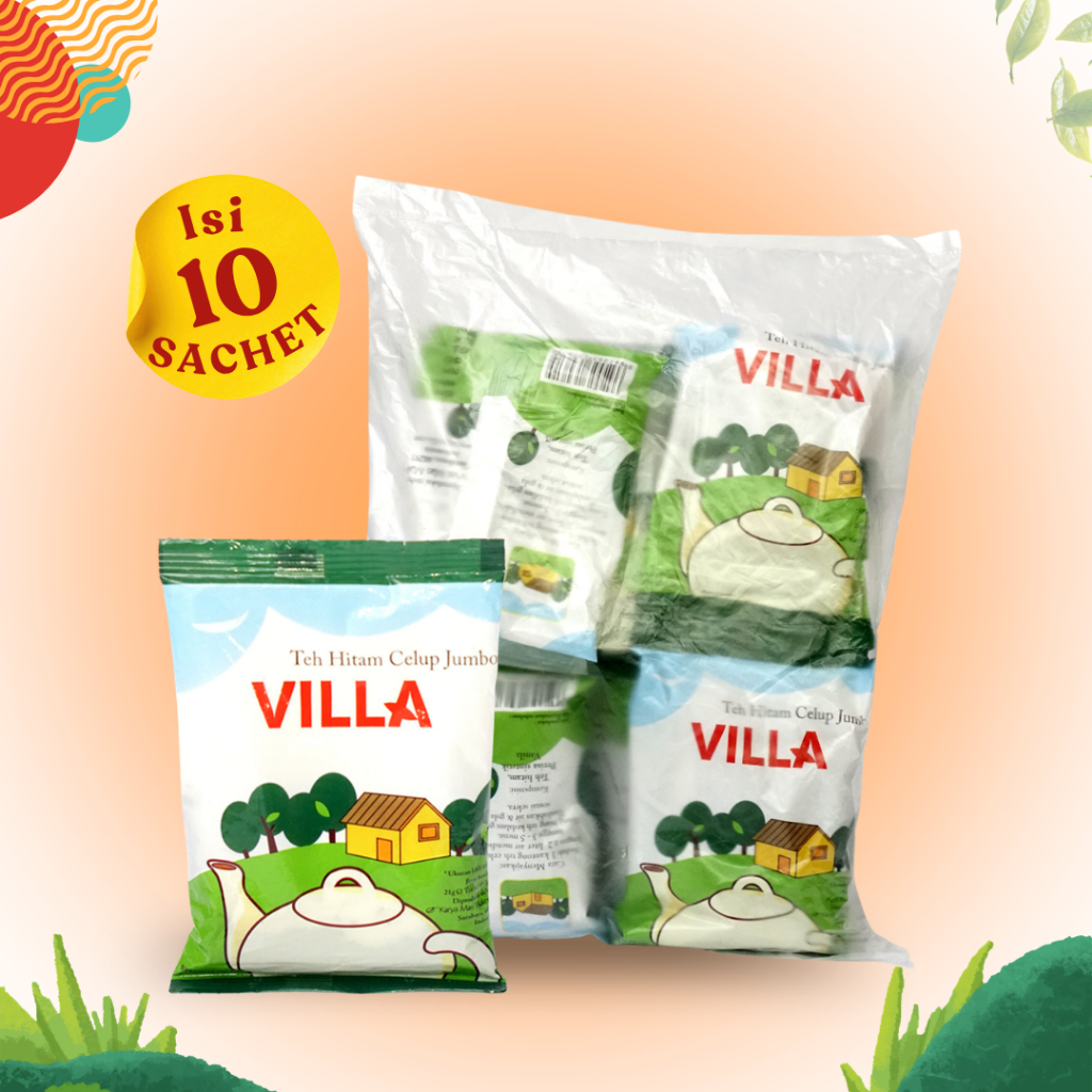 Teh Villa Celup Jumbo Sachet (Kantong)