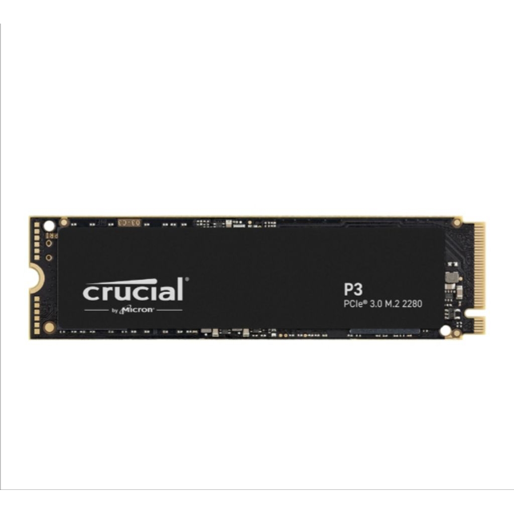 Crucial P3 1TB NVMe SSD M.2 PCIe 3.0 x4 3D NAND