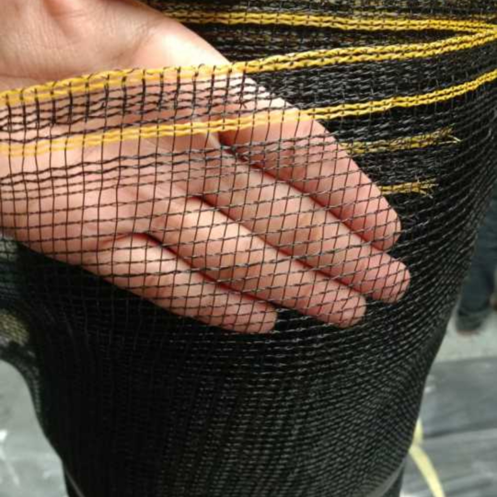 Waring Jaring Panjang (1 Meter)  lebar 120 cm  - Waring Hitam / Jaring Hitam / Jaring TL - Pagar Kan