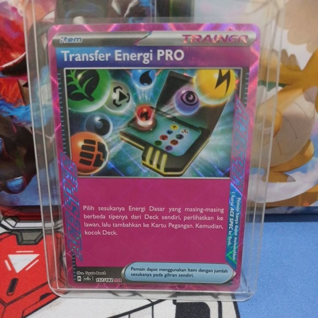 Pokemon TCG Transfer Energi PRO SV8S 157/182 ACE