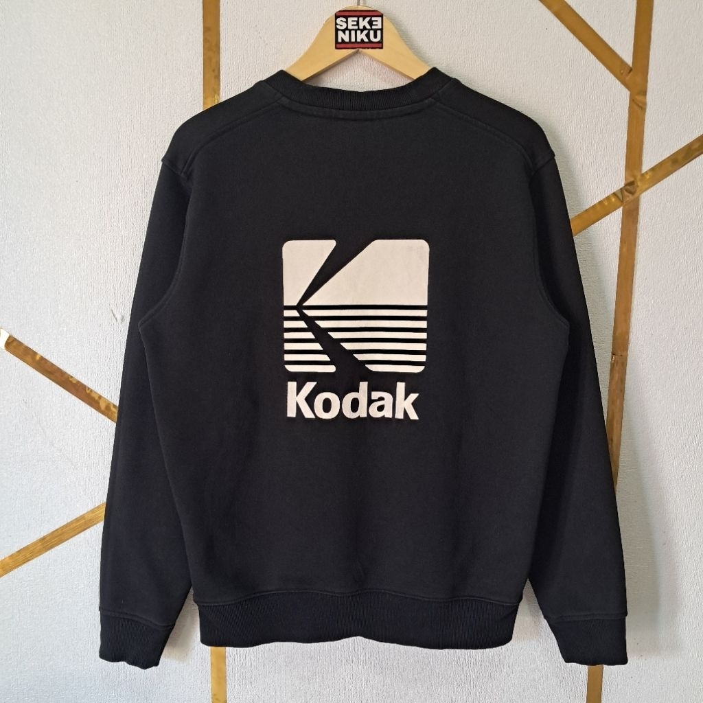 Crewneck KODAK APPAREL Original bahan babyterry tebal berat