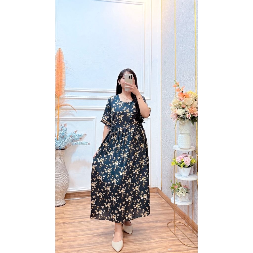 Dress Chibi | Daster Chibi Tali 4| Daster Busui | Long Dress Chibi