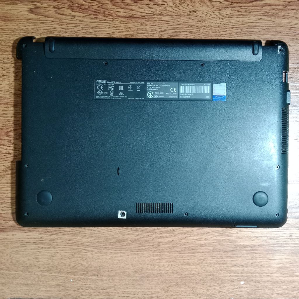 Casing bawah ASsus X441U / tutup casing bawah Asus X441U copotan