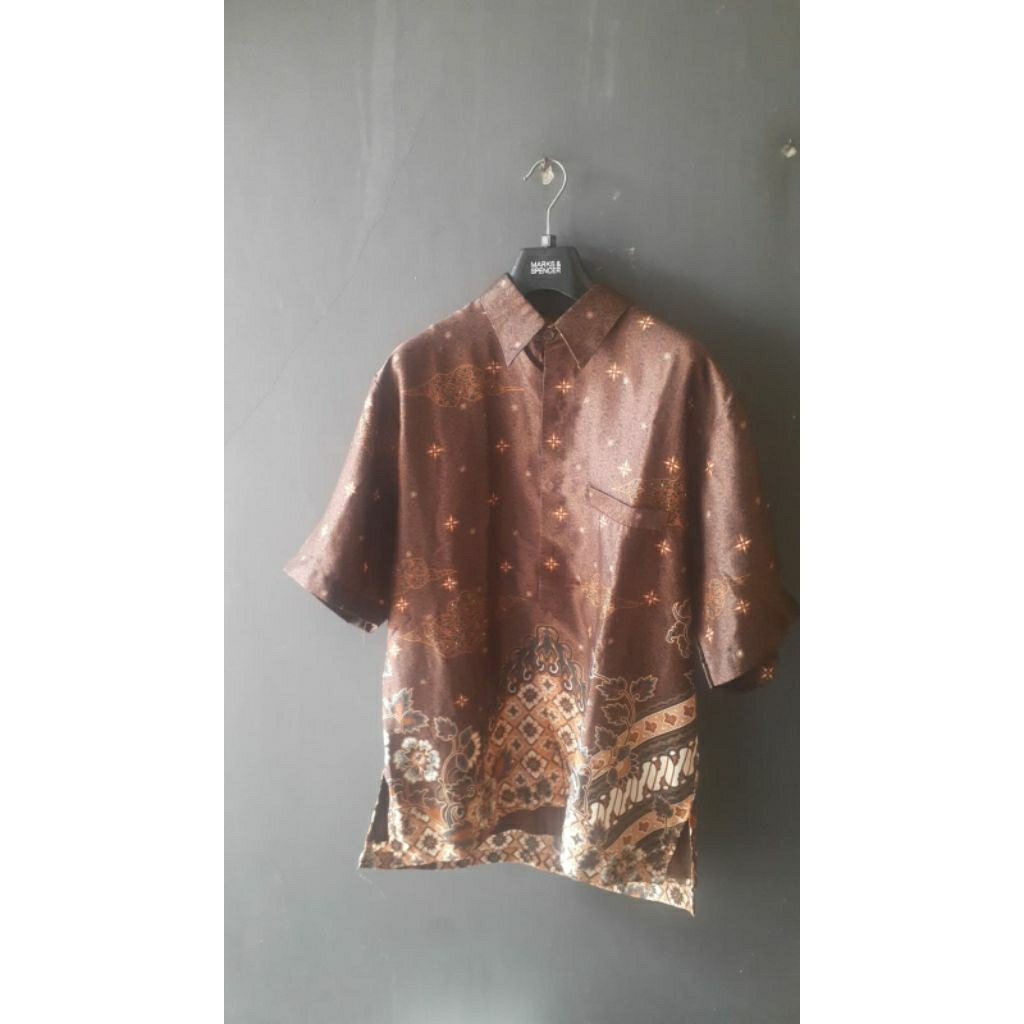 batik semi sutra size l pkai puring