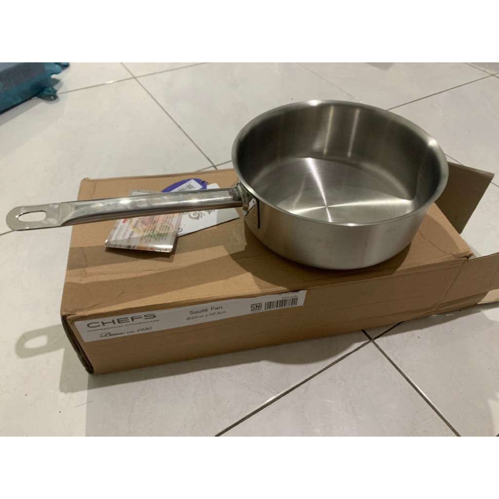Bima Chef 304 Saute Pan d20 t7 wajan penggorengan
