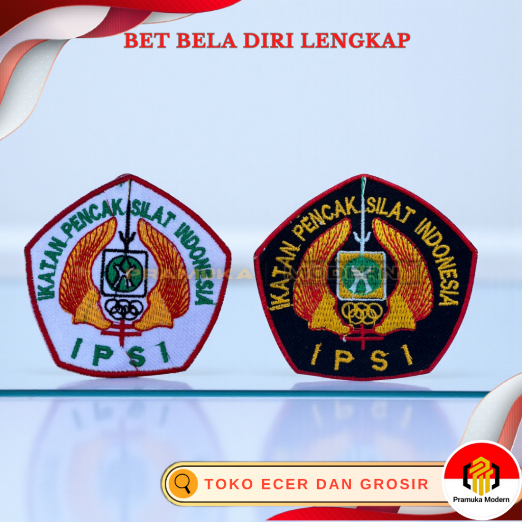 bet IPSI bordir patch beladiri IPSI bordir