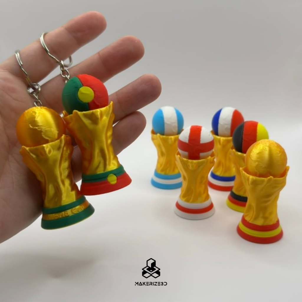 Piala Dunia Fidget Clicker Mini | Mainan Viral Anti Bosan Koleksi