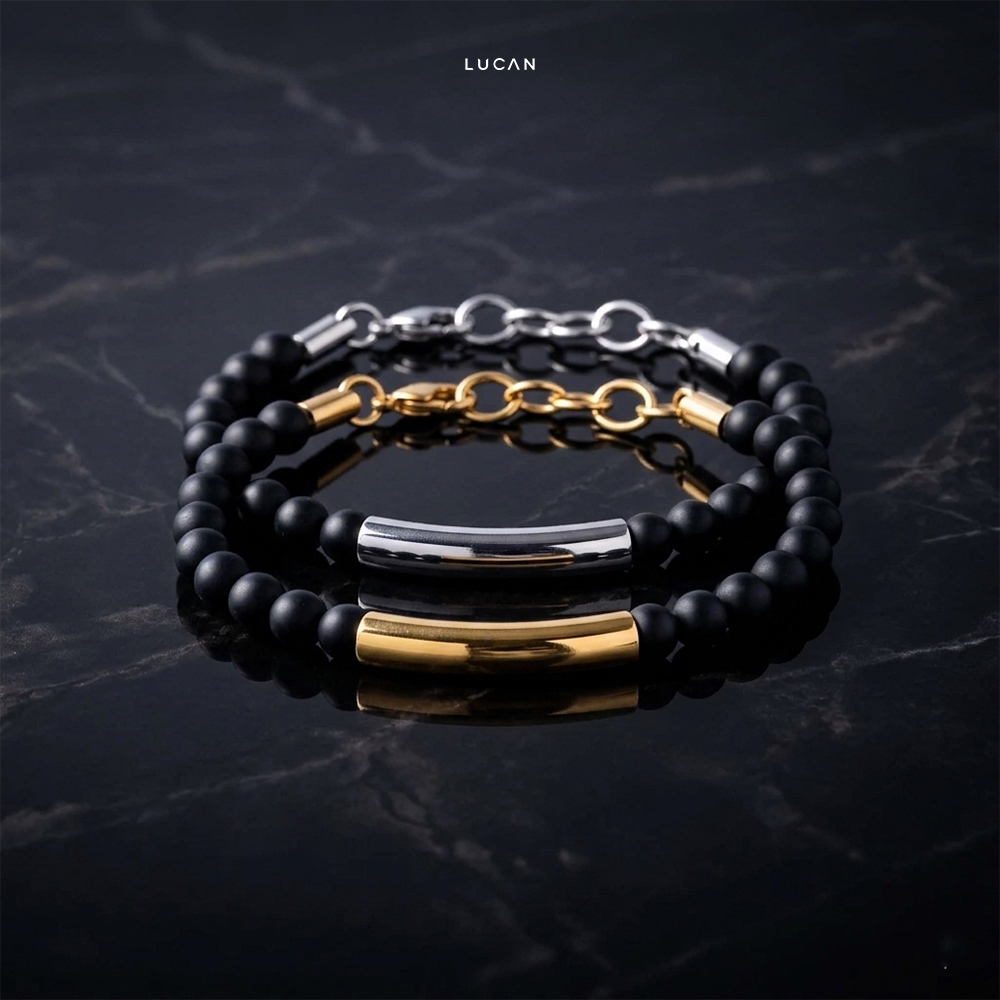 LUCAN - Gelang Lucan Jiro Gelang Premium Gelang Kulit Pria Gelang Keren pria Gelang Couple Gelang pr