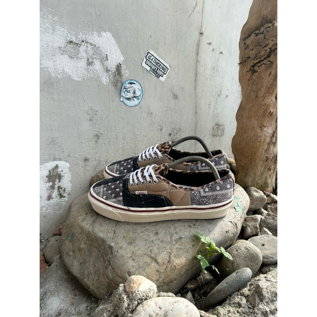 Vans Authentic Patchwork Paisley Leopard