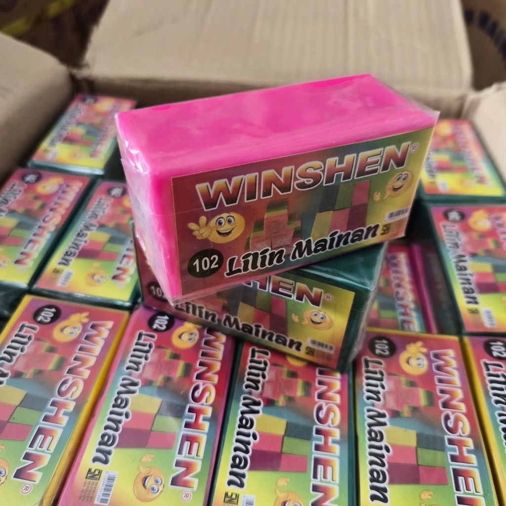 Lilin mainan plastisin 1warna 102 Sni